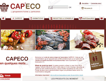 Tablet Screenshot of capeco.net